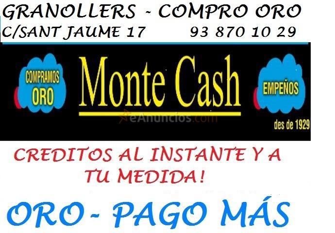 Monte cash siempre a tu lado...