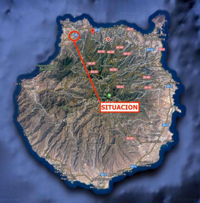 Parcela Rustica en venta en Carretera General Kilómetro 30, Barrial-San Isidro-Marmolejos, Gáldar