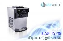 Máquina de helado de 3 grifos