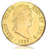 Monedas en oro o plata