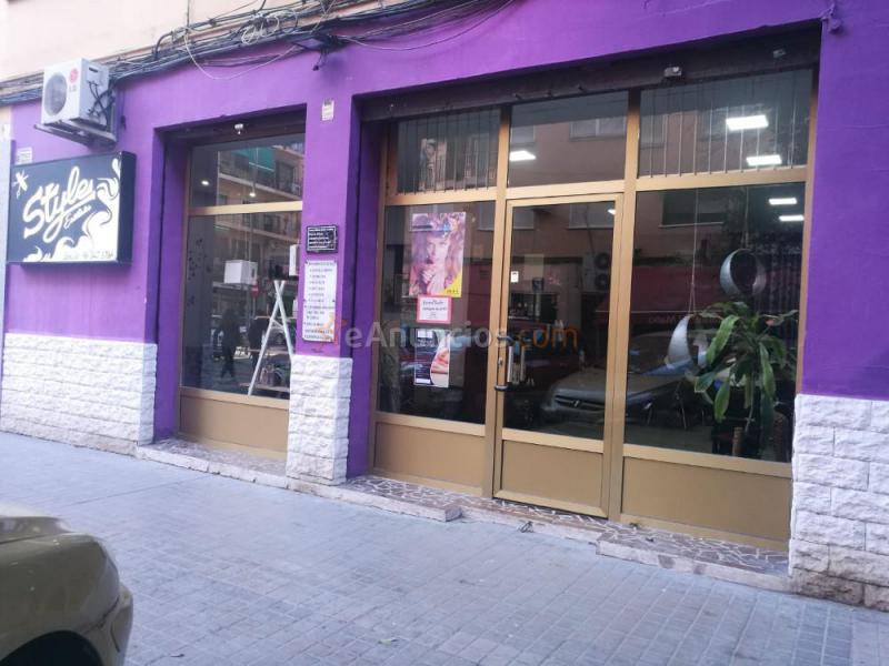 traspaso peluqueria en pleno funcionamiento