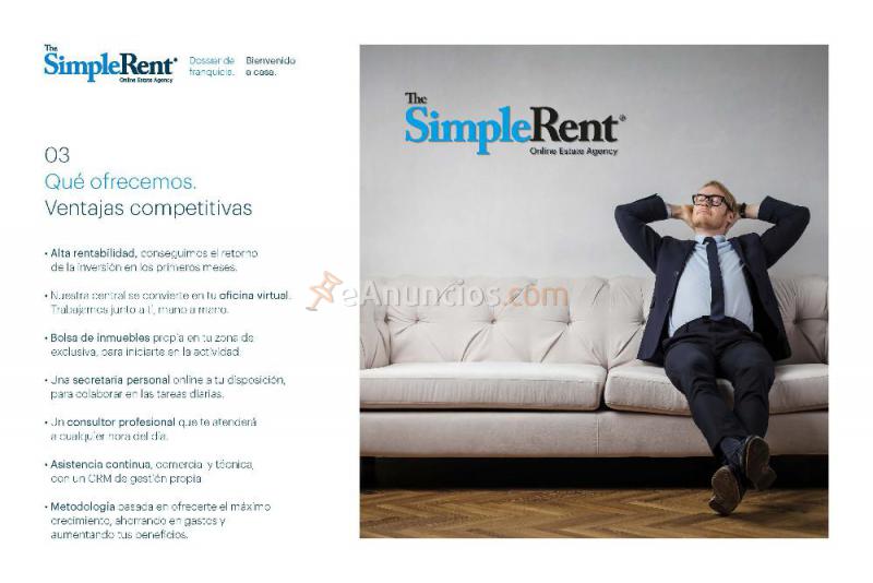 Franquicia rentable, the simple rent