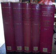 Historia de la literatura española. 5 tomos