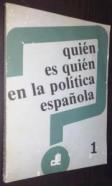 Quién es quién en la política española