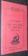 Apuntes para la historia del PCE. Esbozo bibliográfico de Juan Andrade por Pelai Pages