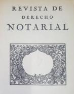 Revista de derecho notarial Enero - Diciembre 1990