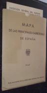 Mapa de las principales carreteras de España