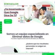 Eliminar información y nombre de resultados de google