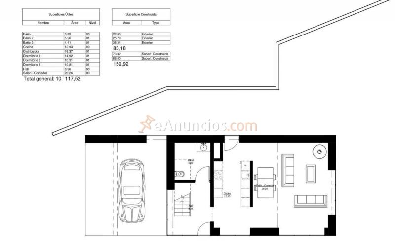 Adosado en venta en  unica, Castiello de Jaca