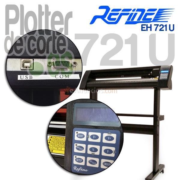 Plotter de corte Refine EH721U con curso gratis