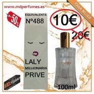 Perfume Equivalente Mujer N488 Laly  Millionaria prive