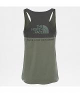 TNF W Redbox SL Tee deep lichen green