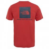 TNF M SS Red Box Tee bossanova red
