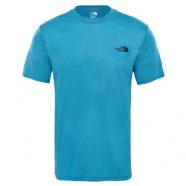 TNF Reaxion Amp Crew crystal teal heather