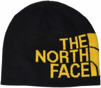 TNF Reversible Banner Beanie black yellow