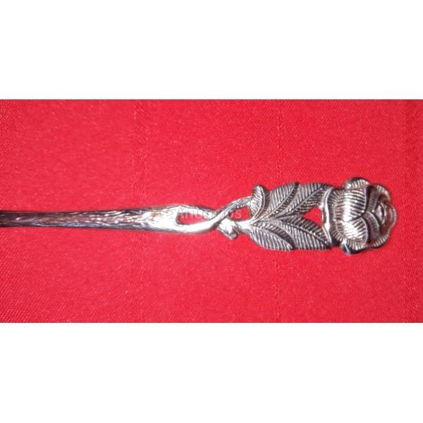 6 CUCHARAS PLATEADAS PRINCIPIOS SIGLO XX