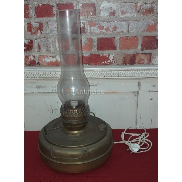ANTIGUO QUINQUÉ ELECTRIFICADO SIGLO XIX 