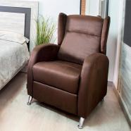 Sillón relax masaje Lisboa Marrón función calor
