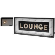 Cuadro luz LED Lounge 14 bombillas
