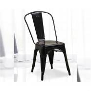 Silla Boston metálica negro