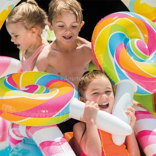 Centro de juegos hinchable Candy Zone INTEX 295x191x130 cm