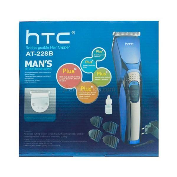 Corta pelo HTC AT-228B inalámbrico con accesorios