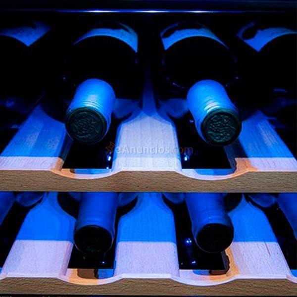 Vinoteca Cecotec Grand Sommelier 1600 SilenceWood 16 botellas