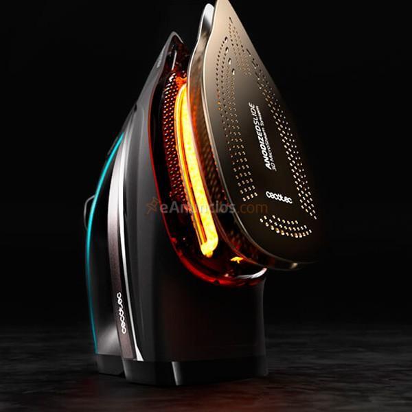 Plancha Cecotec 3D ForceAnoized 750 Smart Pantalla LCD