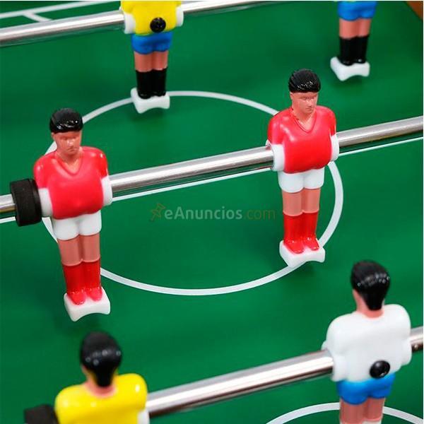 Futbolín de mesa Foosball madera 51 x 31 x 10 cm