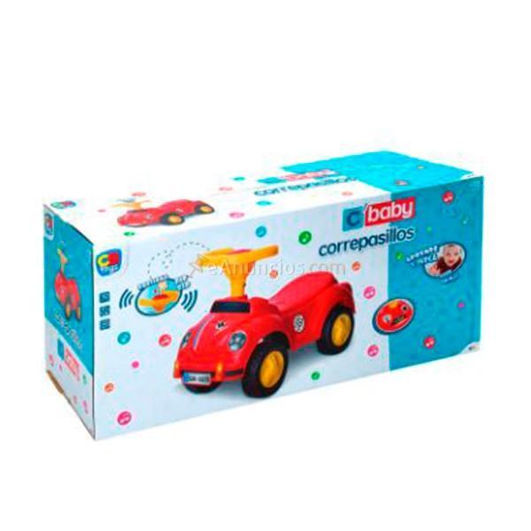 Correpasillos Beetle Colorbaby +18 meses rojo