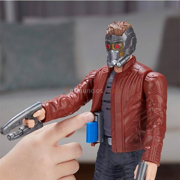 Figura de Star- Lord Los Guardianes de la Galaxia Interactivo