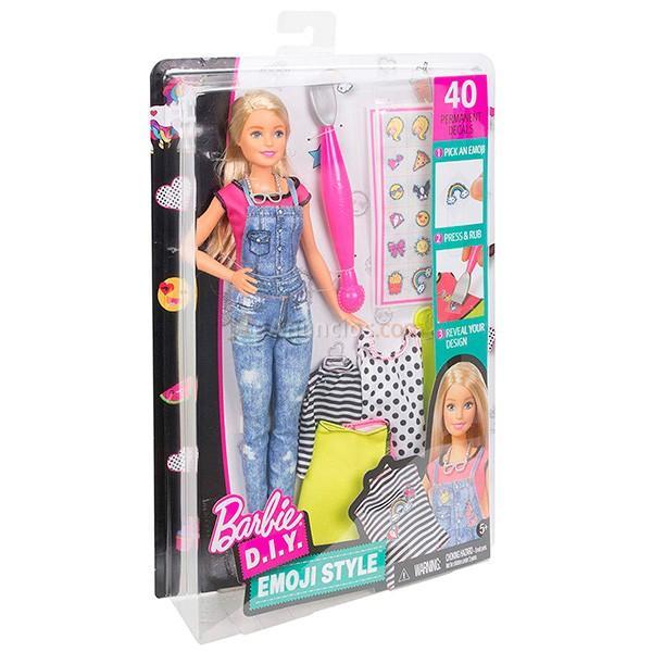 Muñeca Barbie Emoticonos Fashion DYN93 +5 años