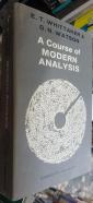 A Course of Modern Analysis