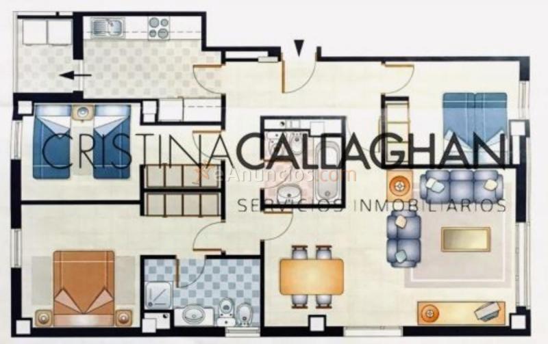 Apartamento en venta en Calle Salvador Rodríguez Bronchú, Benicalap, Valncia