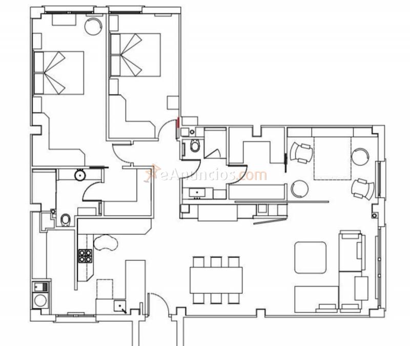 Apartamento en alquiler en Calle de Castelló, Madrid, Salamanca, Madrid