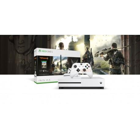 Microsoft - Xbox One S + Tom Clancy’s The Division 2 Blanco 1000 GB Wifi