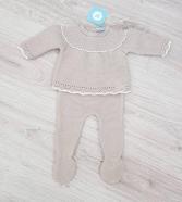 A Conjunto de punto POLAINA+JERSEY  SARDON R091060 CAMELPIEDRA