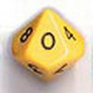 Bolsa 50 Dados 10 Caras Opaco