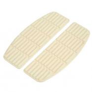 RECAMBIO GOMAS PLATAFORMAS BLANCAS RECTANGULAR HARLEY DAVIDSON