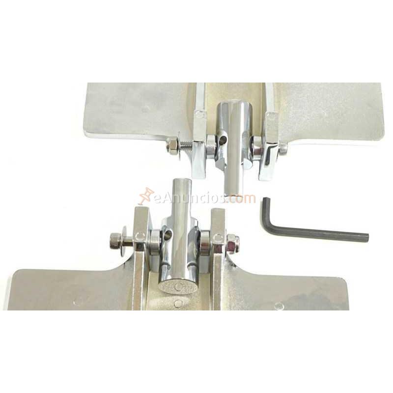 MINI PLATAFORMAS CONDUCTOR CROMADAS UNIVERSALES HARLEY DAVIDSON