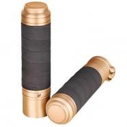 PUÑOS BLACK DUCK PARTS LATON SATINADO 1 HARLEY DAVIDSON