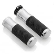 PUÑOS RIZOMA SPORT CROMADO 25.4 MM HARLEY DAVIDSON