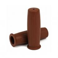 PUÑOS CLASICC MARRON MANILLARES 22 MM.