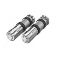 PUÑOS YOUNG GUN CRUZ DE HIERRO PULIDO PARA HARLEY DAVIDSON