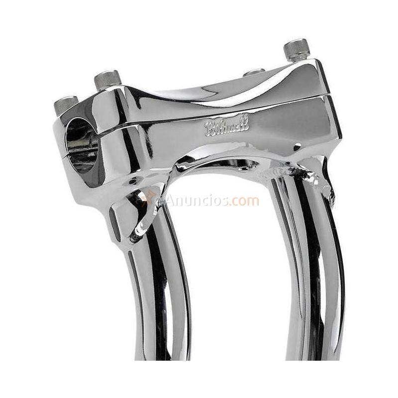 Torretas biltwell murdock con retroceso cromada 8 harley davidson (outlet)
