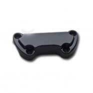 TAPA DE TORRETAS SCALLOPED CUSTOM CHROME NEGRA