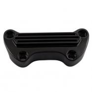 TAPA DE TORRETAS FINNED NEGRA HARLEY DAVIDSON 73-17