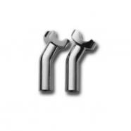 TORRETAS CUSTOM CHROME SIN TAPA 4 CROMADO CON RETROCESO HARLEY