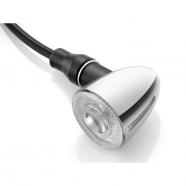 INTERMITENTE LED RIZOMA IRIDE S 3 FUNCIONES CROMADO