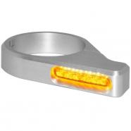 INTERMITENTE LED HEINZBIKES ZC-LINE PLATA HORQUILLAS 49MM